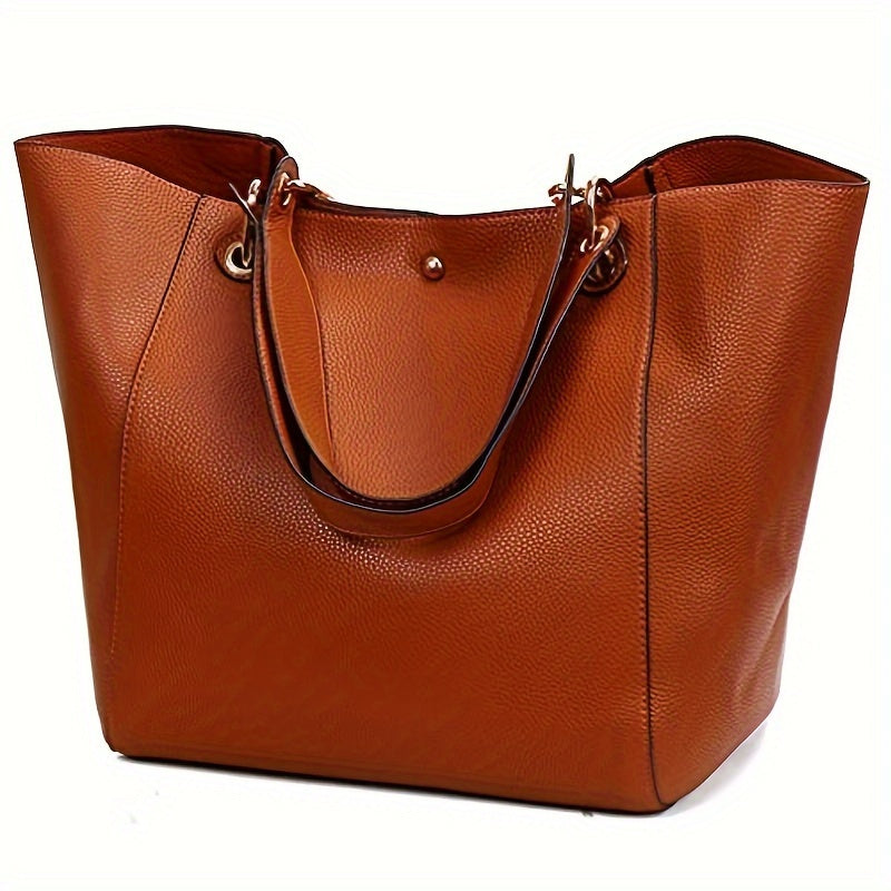 Tote Bag for Women – PU Leather, Large Capacity, for Travel & Work – alternate view