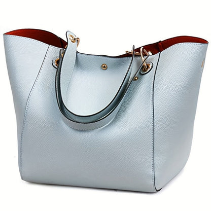 Tote Bag for Women – PU Leather, Large Capacity, for Travel & Work – detail view 16