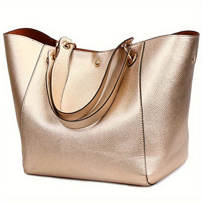 Tote Bag for Women – PU Leather, Large Capacity, for Travel & Work – detail view 10
