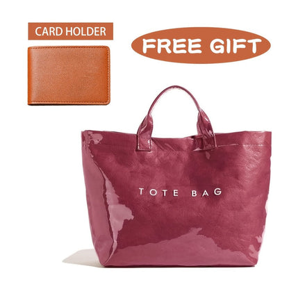 Tote Bag for Women – 9 Colors, PVC, for Travel & Work – detail view 19