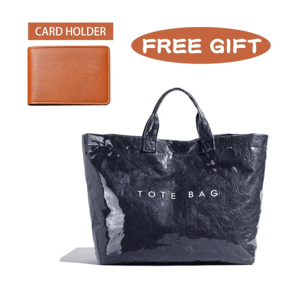 Tote Bag for Women – 9 Colors, PVC, for Travel & Work – detail view 23