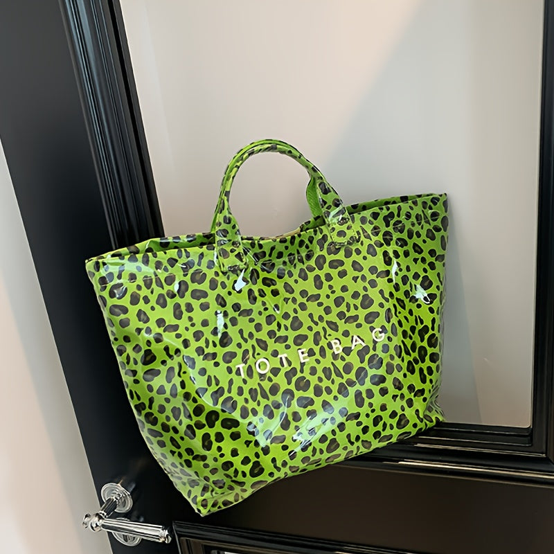 Tote Bag for Women – PVC, Large Capacity, for Travel & Work – front view - product view 18