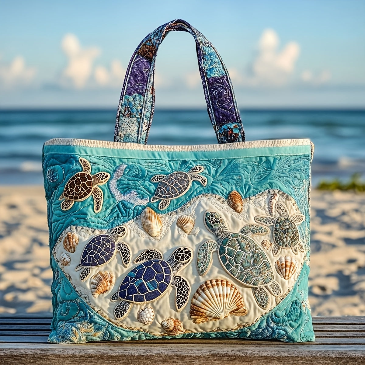 Tote Bag for Women – Quilted, Large Capacity, for Travel & Work – detail view 17