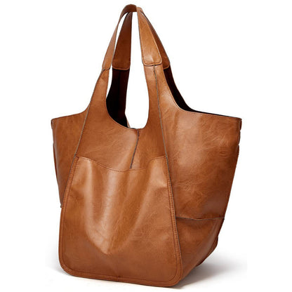 Tote Bag for Women – Retro Kiss Lock Spacious Soft – detail view 15