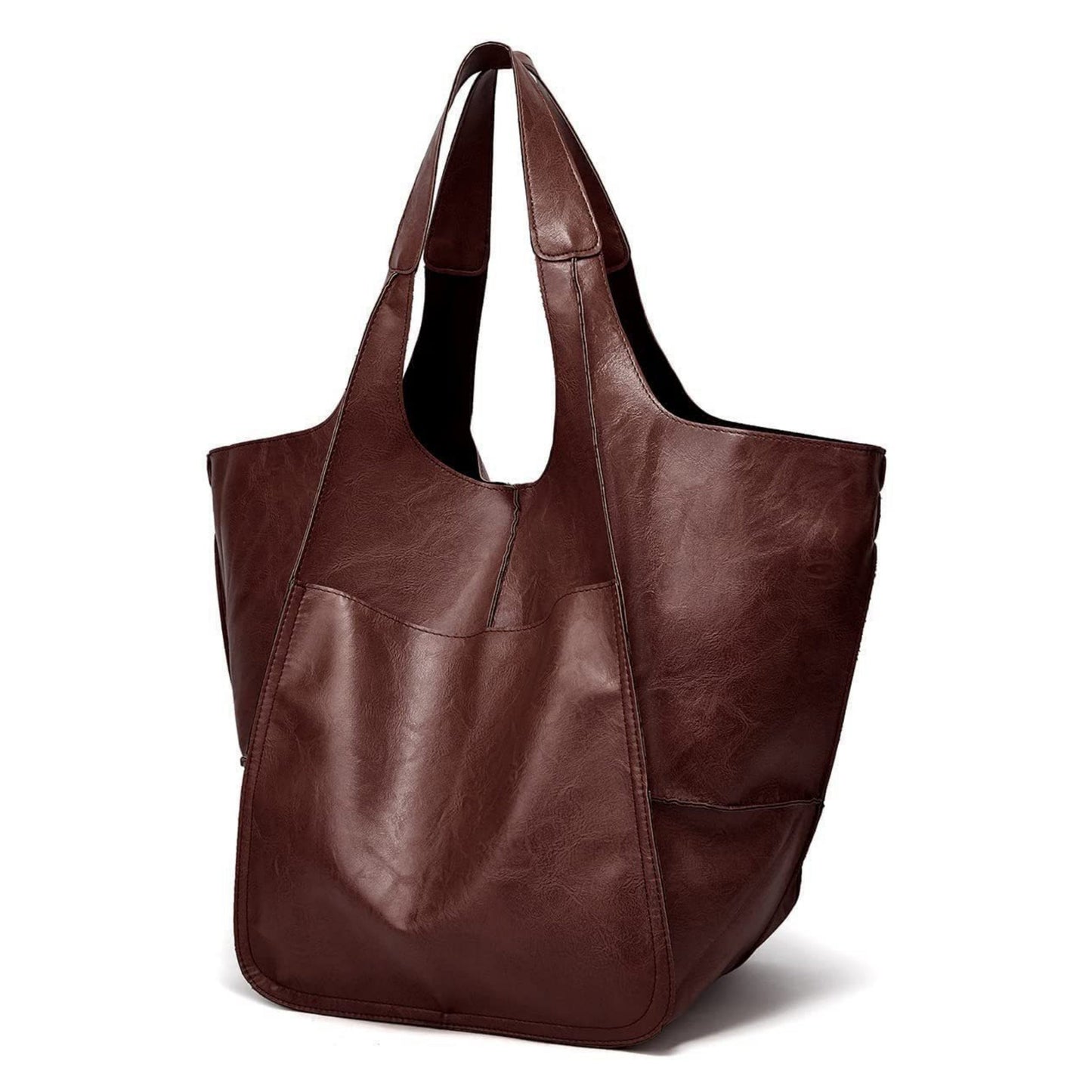 Tote Bag for Women – Retro Kiss Lock Spacious Soft – detail view 16