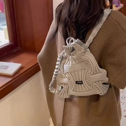 Tote Bag for Women – for Travel & Everyday Use, Knitted Top Handle Korean Aesthetic – detail view 18