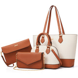 Brown/White