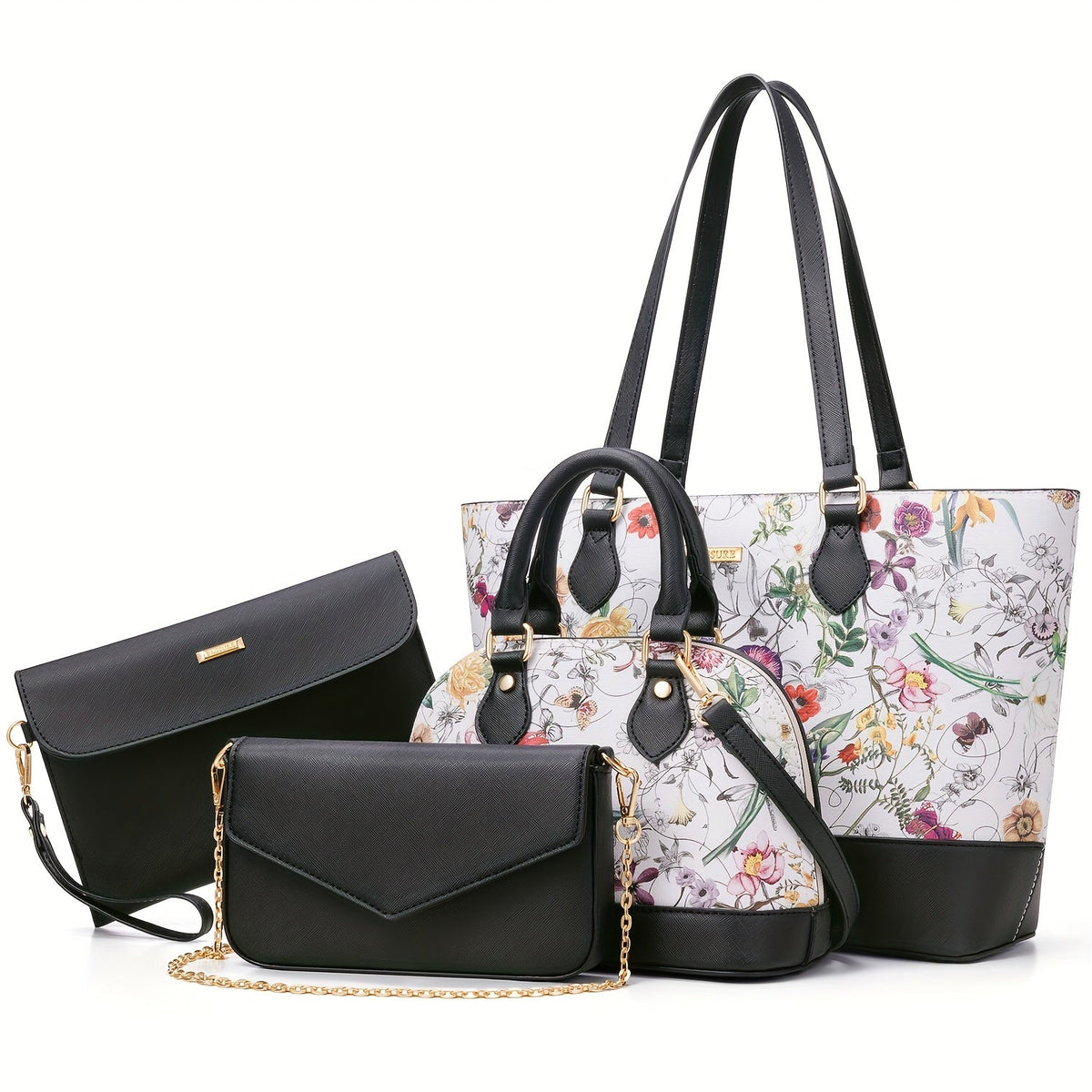 Women's Wallet – 4-Piece, Adjustable Strap – front view - product view 24