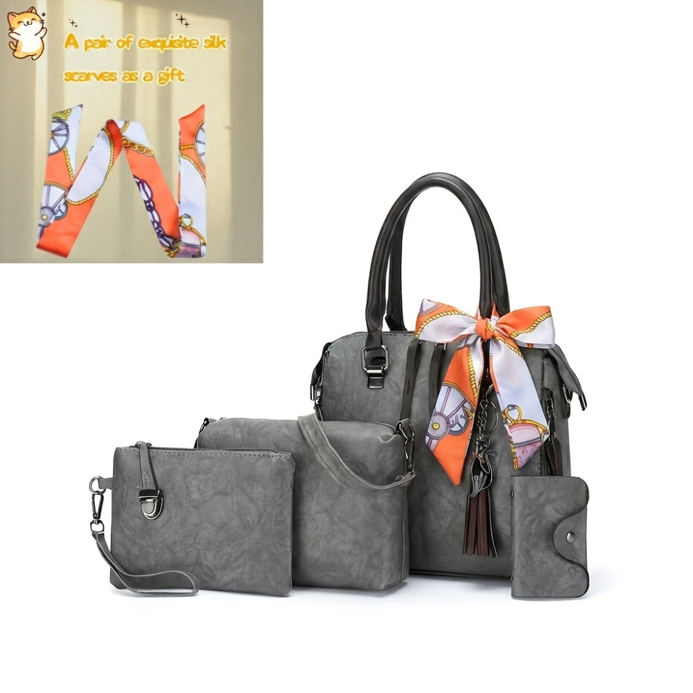 Women's Wallet – 4-Piece, PU Leather, for Travel & Work – detail view 4