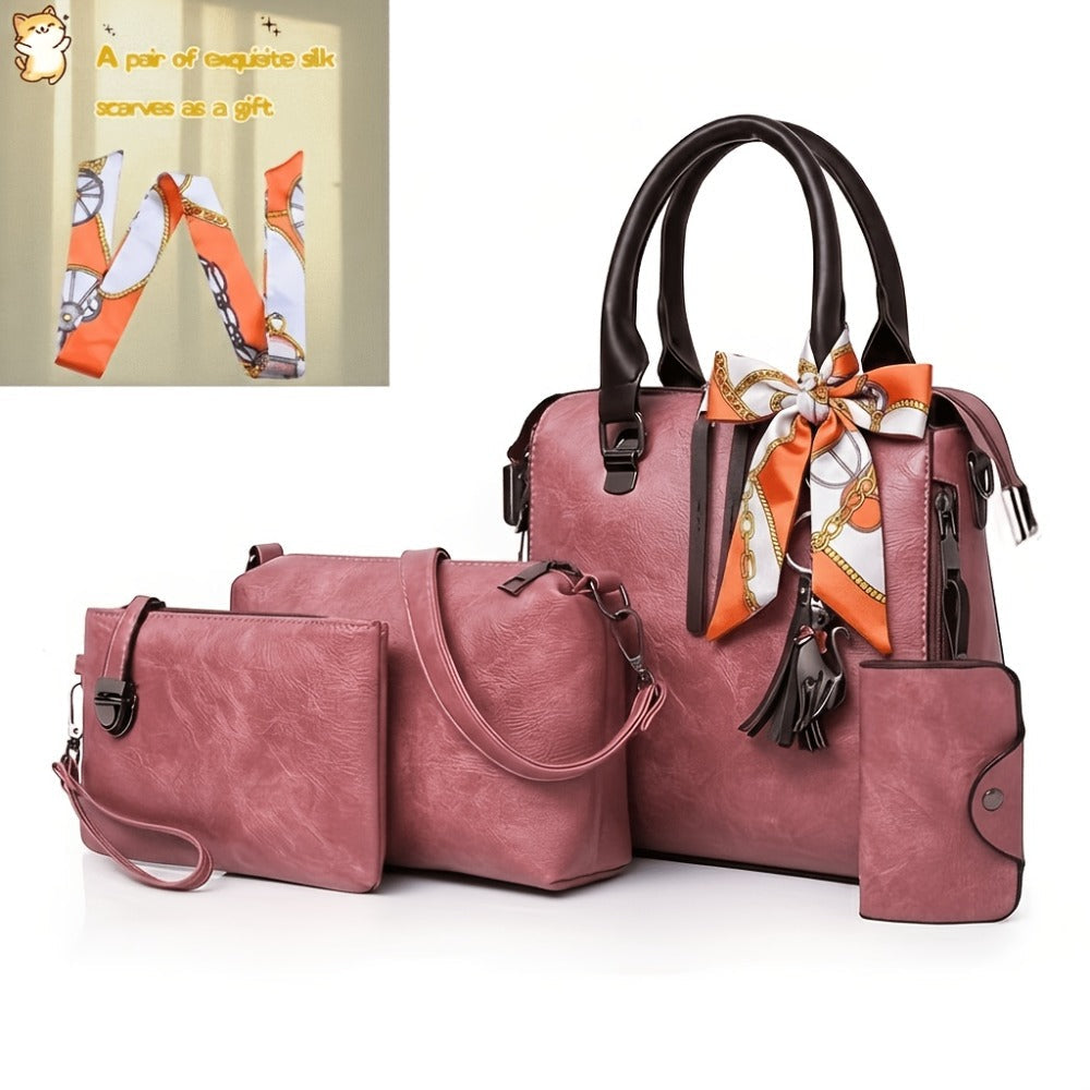 Women's Wallet – 4-Piece, PU Leather, for Travel & Work – detail view 8
