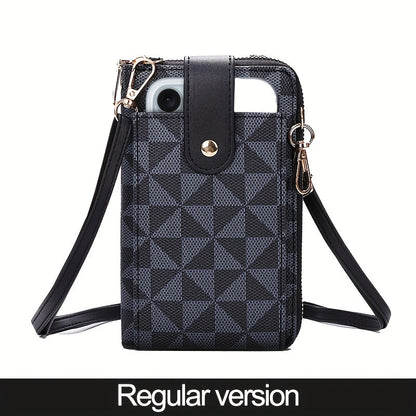 Women's Wallet – 3 Colors, Adjustable Strap, Mini, for Everyday Use – front view - product view 13
