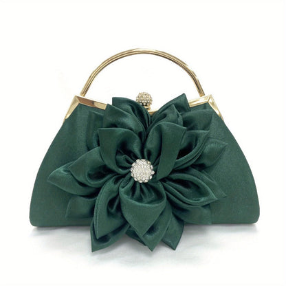 Women's Wallet – Beaded Flower Evening Vintage Clutch – detail view 34