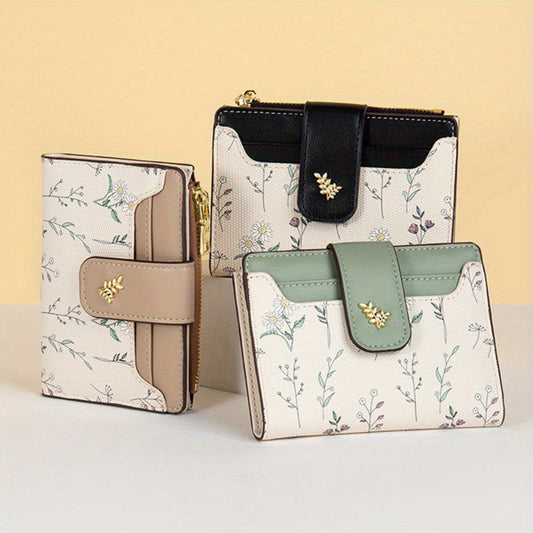 Women's Wallet – 3 Colors, Compact, for Everyday Use – front view