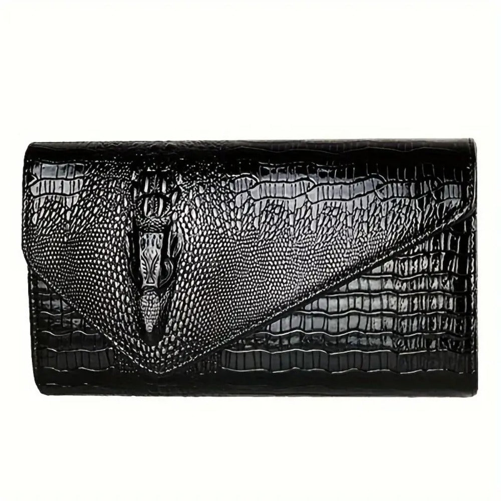 Women's Wallet – Envelope Clutch Magnetic Closure Embossed – detail view 17