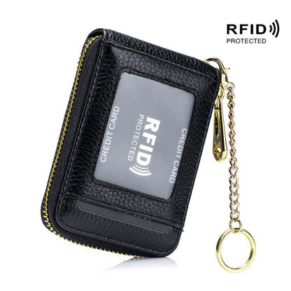 Women's Wallet – for Everyday Use, Zip Around Rfid Chain Multi – detail view 20