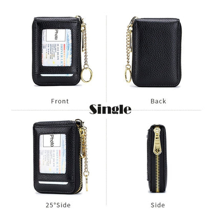 Women's Wallet – for Everyday Use, Zip Around Rfid Chain Multi – detail view 11