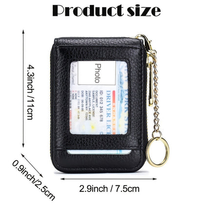 Women's Wallet – for Everyday Use, Zip Around Rfid Chain Multi – detail view 5