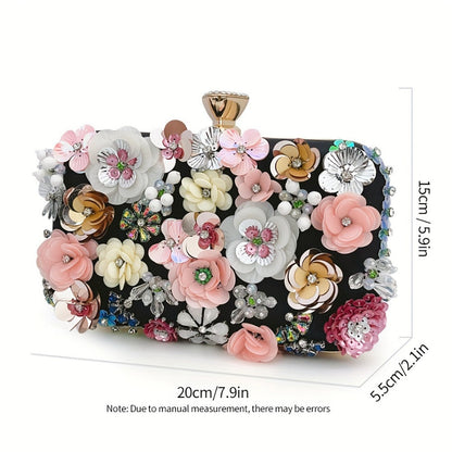 Women's Wallet – Floral Small Square Handheld Fairy – detail view 8