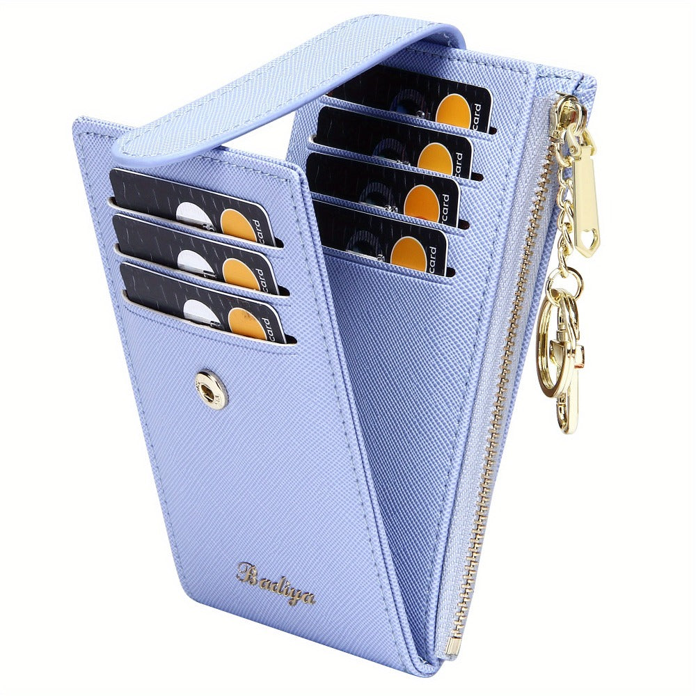 Women's Wallet – Foldable, Rfid Zipper Coin Colorful Mandala – detail view 10