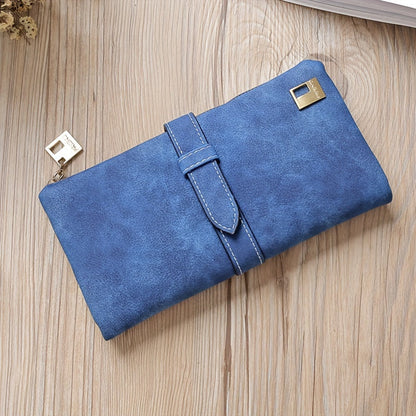 Women's Wallet – Frosted Long Clutch Retro Buckle – detail view 18