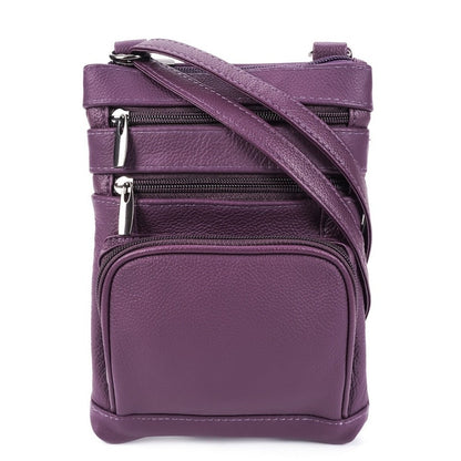 Women's Wallet – Genuine Leather, Adjustable Strap – detail view 7