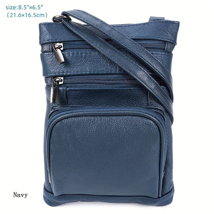 Women's Wallet – Genuine Leather, Adjustable Strap – detail view 5