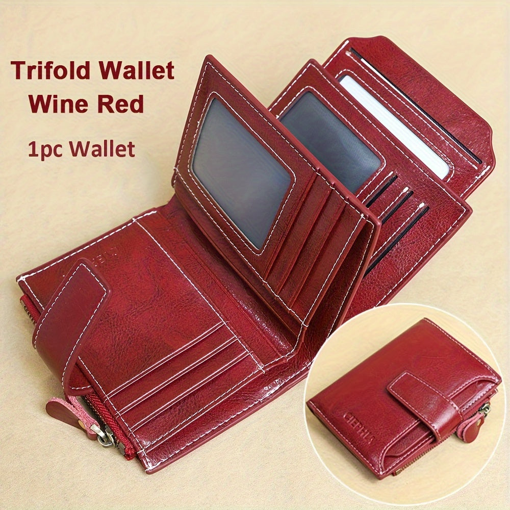 Women's Wallet – Genuine Leather, RFID Blocking – detail view 14