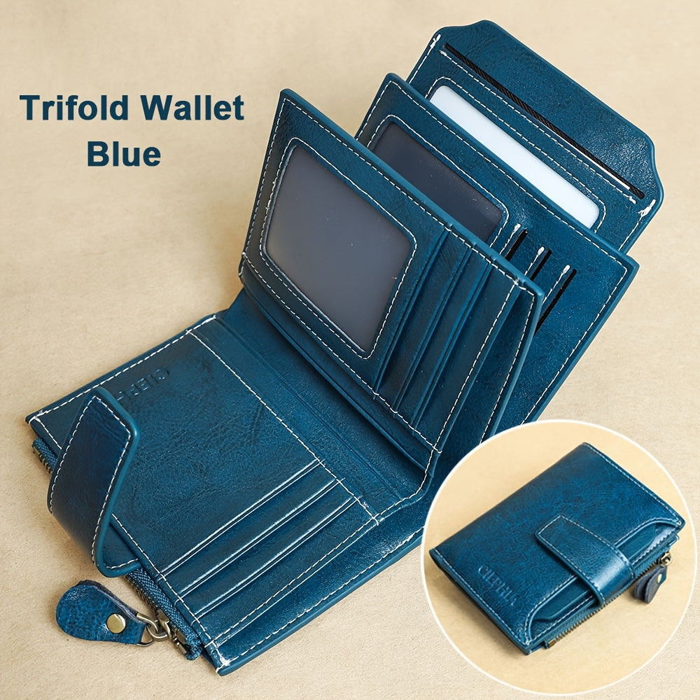 Women's Wallet – 4 Colors, Genuine Leather, RFID Blocking – detail view 25