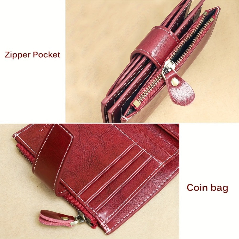 Women's Wallet – 4 Colors, Genuine Leather, RFID Blocking – detail view 13