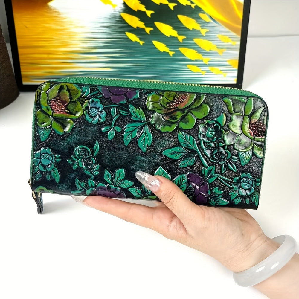 Women's Wallet – Genuine Leather, for Everyday Use – front view