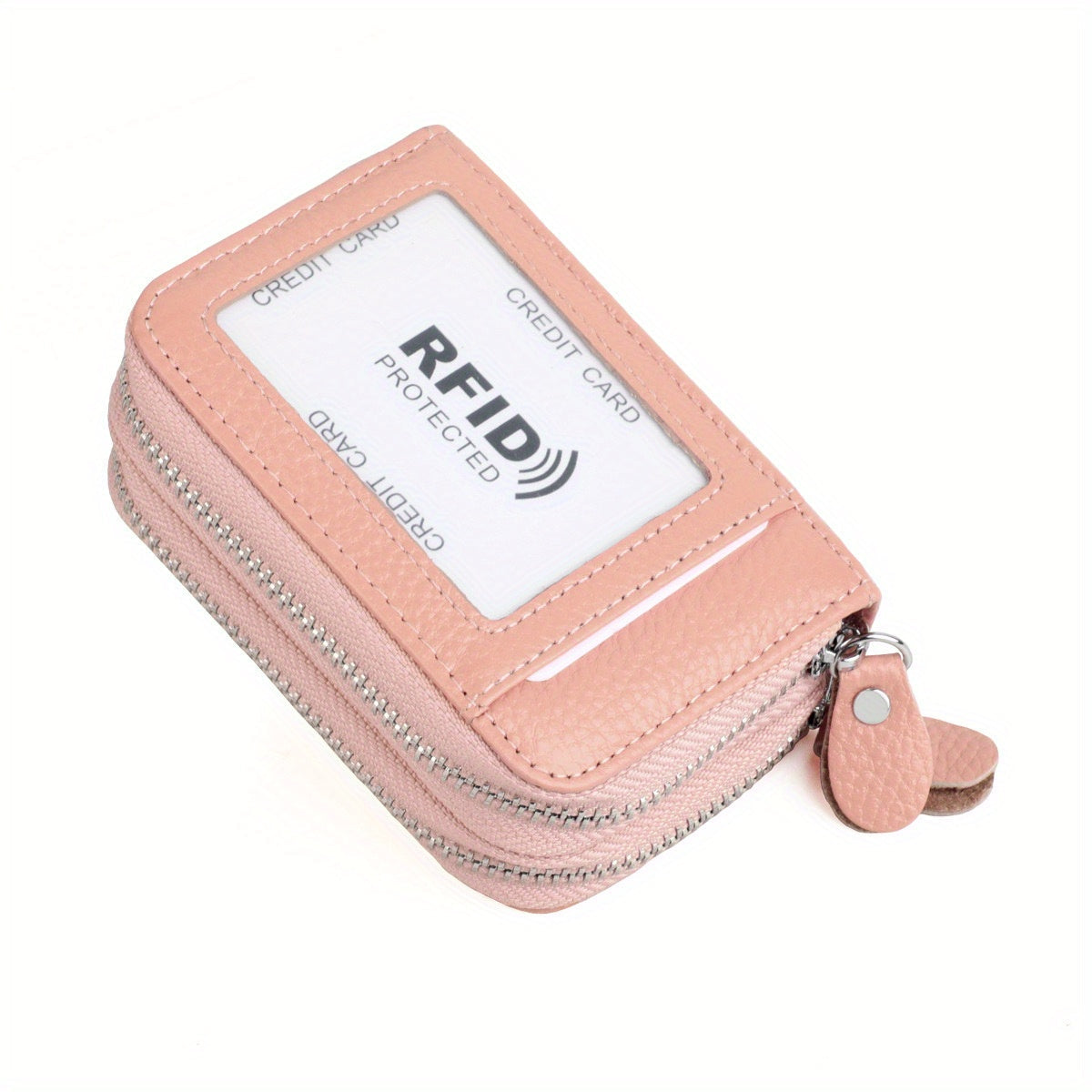 Women's Wallet – 5 Colors, Genuine Leather, RFID Blocking, Large Capacity – front view - product view 23