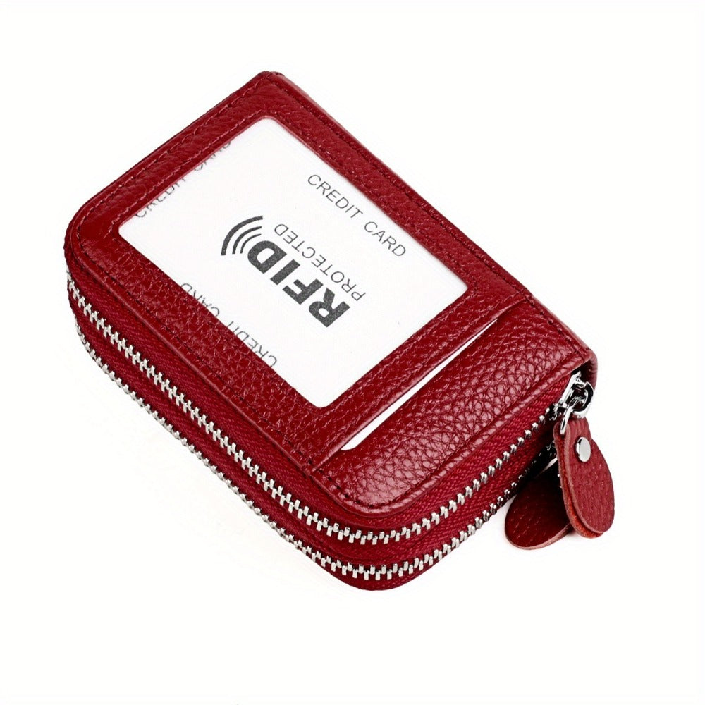 Women's Wallet – Genuine Leather, RFID Blocking, Large Capacity – detail view 17