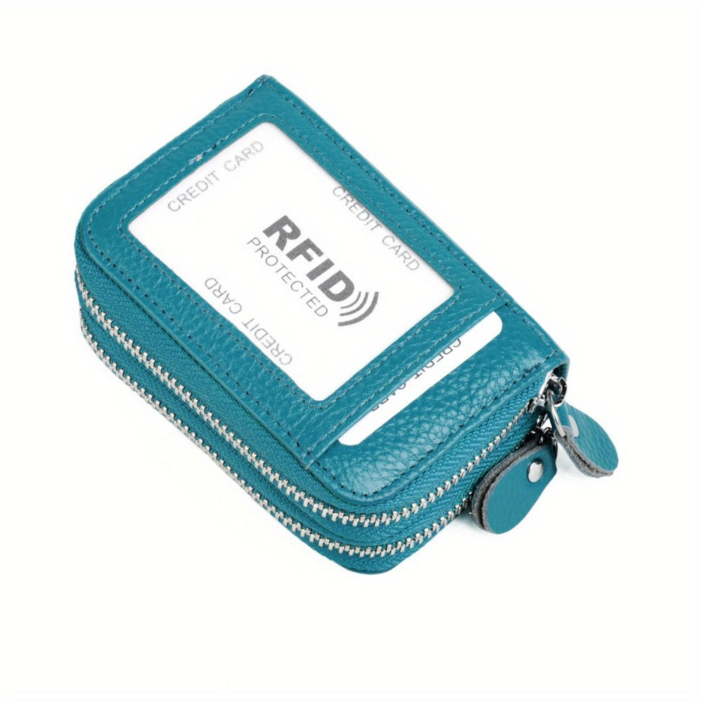 Women's Wallet – Genuine Leather, RFID Blocking, Large Capacity – detail view 9