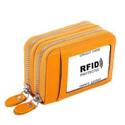 Women's Wallet – Genuine Leather, RFID Blocking, Large Capacity – detail view 19