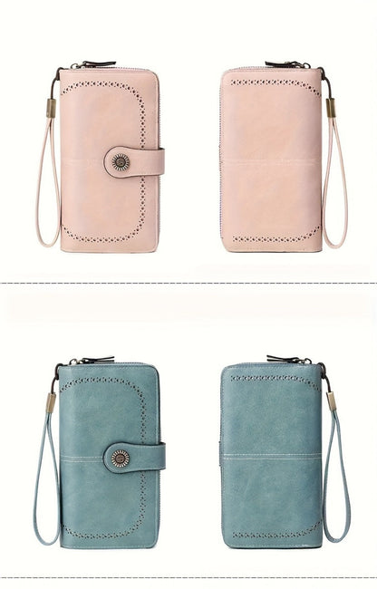 Women's Wallet – Large Capacity, Rfid Wristlet Bowknot Badge Large – detail view 28