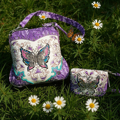Women's Wallet – Mini, Adjustable Strap – alternate view