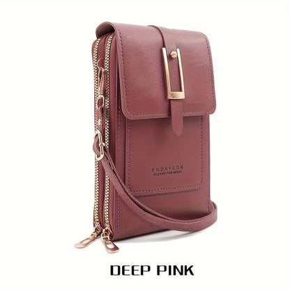 Women's Wallet – PU Leather, Adjustable Strap, Mini – detail view 3