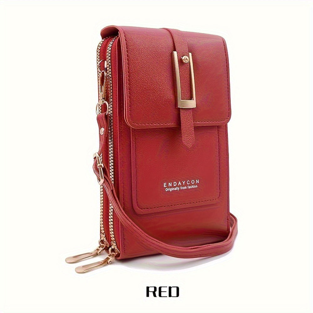 Women's Wallet – PU Leather, Adjustable Strap, Mini – detail view 10