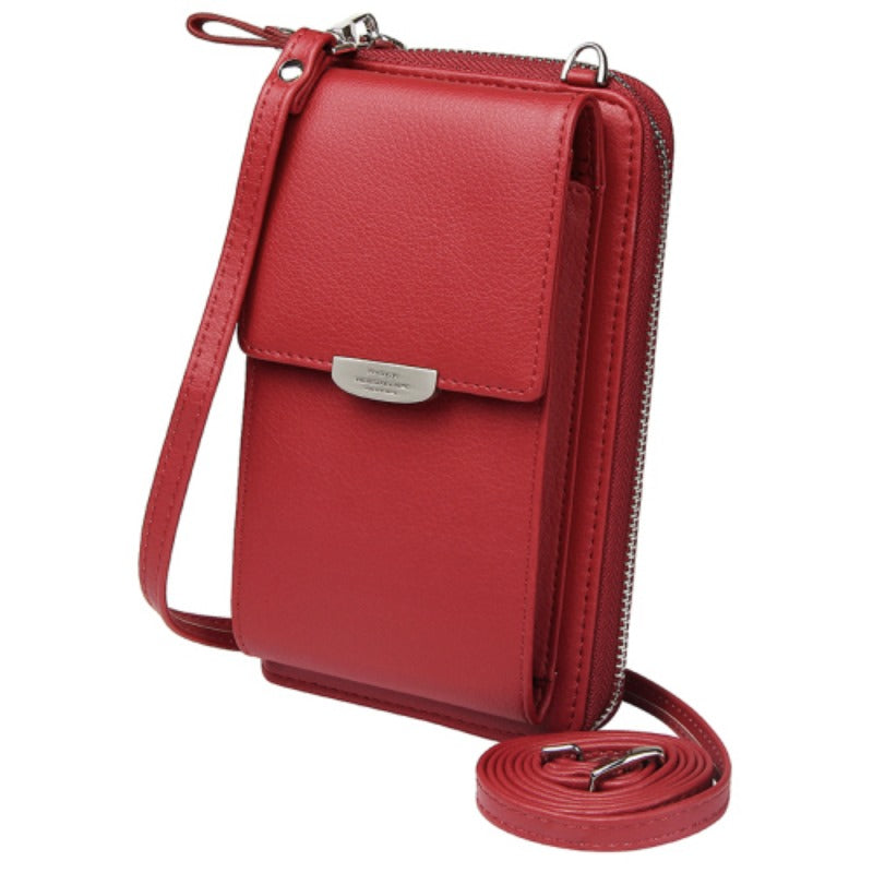 Women's Wallet – PU Leather, Adjustable Strap – detail view 24