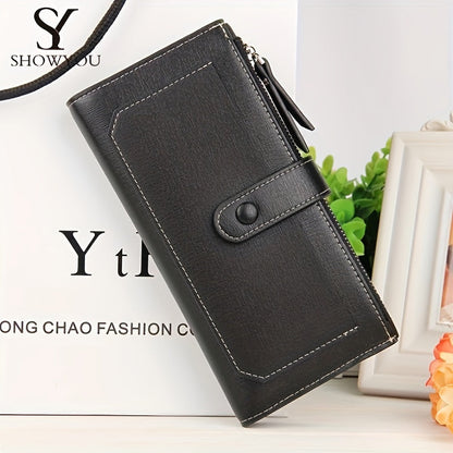 Women's Wallet – PU Leather, Large Capacity – detail view 16