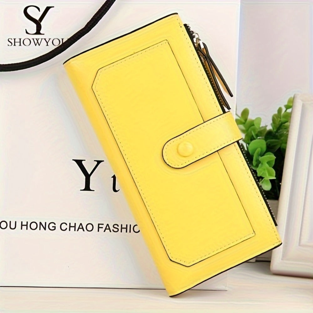 Women's Wallet – PU Leather, Large Capacity – detail view 9