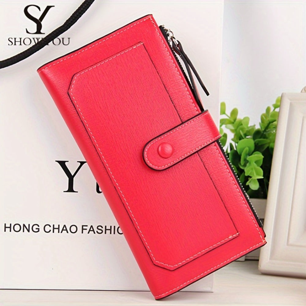 Women's Wallet – PU Leather, Large Capacity – detail view 4