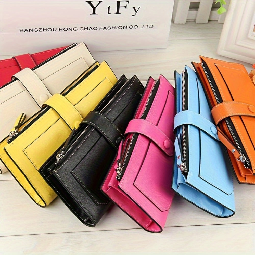 Women's Wallet – PU Leather, Large Capacity – detail view 7