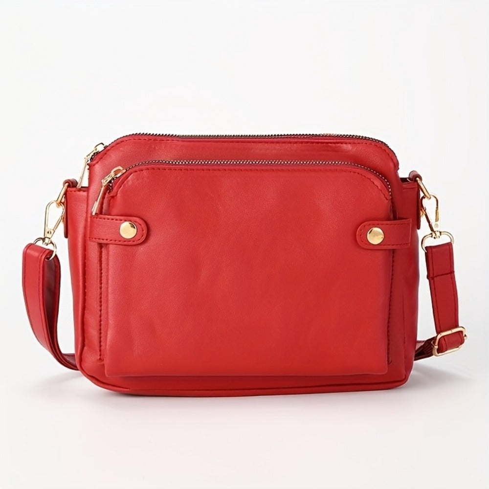 Women's Wallet – PU Leather, Three Tier Pu Leather Clutch – detail view 6