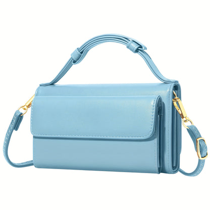 Women's Wallet – 13 Colors, PU Leather, Mini, Adjustable Strap – detail view 29
