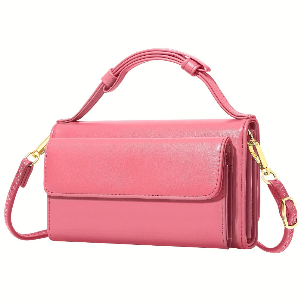 Women's Wallet – 13 Colors, PU Leather, Mini, Adjustable Strap – detail view 24