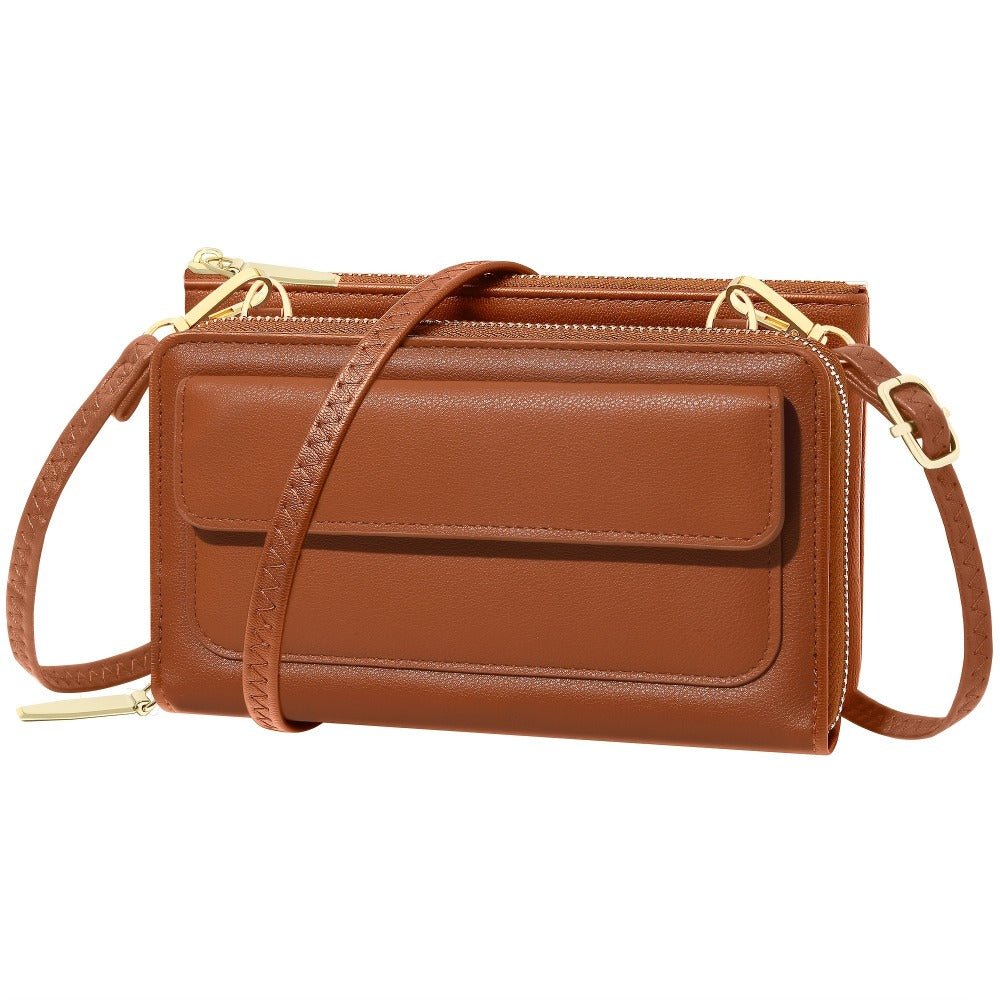 Women's Wallet – 13 Colors, PU Leather, Mini, Adjustable Strap – detail view 14