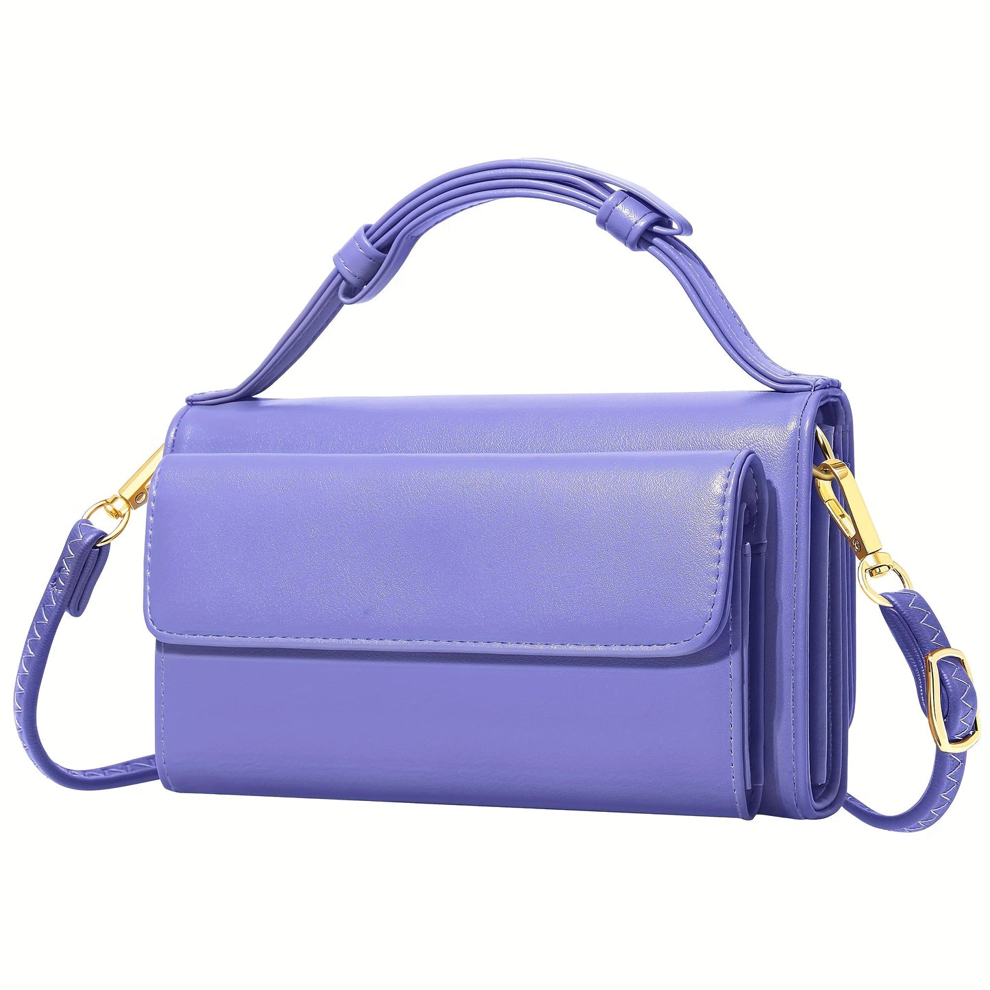 Women's Wallet – 13 Colors, PU Leather, Mini, Adjustable Strap – detail view 30