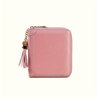 Women's Wallet – PU Leather, RFID Blocking, Compact – front view - product view 12
