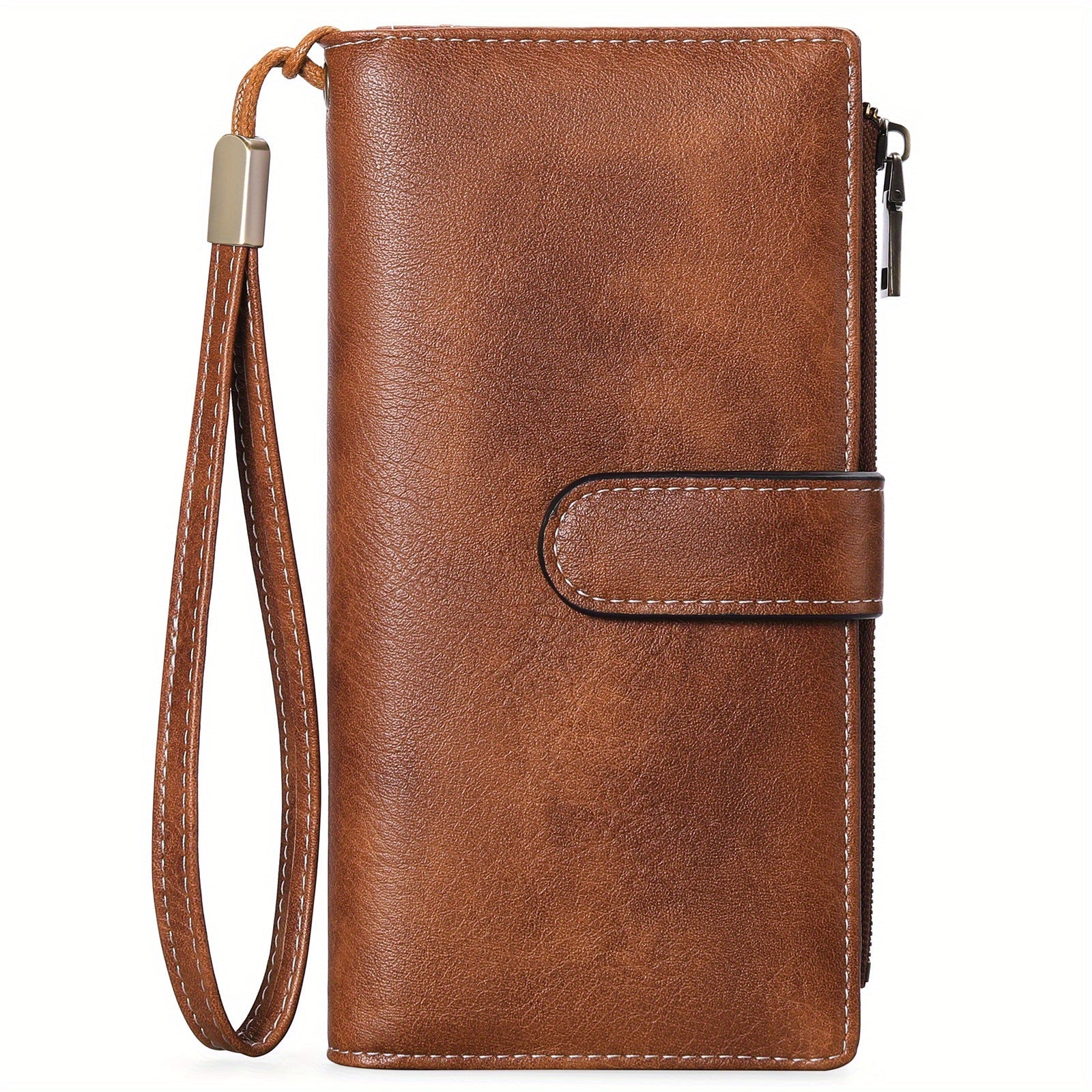 Women's Wallet – PU Leather, RFID Blocking – front view - product view 19